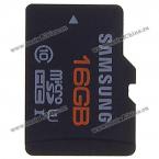 Карта памяти Samsung 16GB 48MB/S Micro SDHC -Class 10- Чёрный 