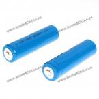 ICR 18650 3.7V 5000mAh Голубые Li-ion перезаряжаемые батарея с зарядным устройством (2-штуки, без защитной схемы)