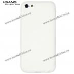 USAMS модный, лёгкий защитный корпус из мягкого термопластичного полиуретана для iPhone 5C. (Цвет - белый) 