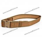 2.6 Inch High Military-style Quality Adjustable Hard Waist Belt for Outdoors - Brown