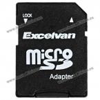 Карта памяти Excelvan 32GB Micro SD/SDHC с SD адаптером - Class 6 - Черный