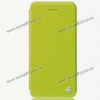 TOTU модный защитный чехол из натуральной кожи украшенный гальваническим покрытием для iPhone 5C.(Цвет - зелёный)