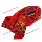 Элегантный шарф в парижском стиле, модный принт(красный)(RED)