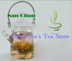 Китайский распускающийся чай - 10 цветков в индивидуальной упаковке