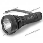 Environmental Protection 2010# Cree XM-L T6 1000 Lumens 5-Mode White Light Flashlight - Grey