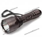 Environmental Protection TS-C10 Cree XM-L T6 1000 Lumens 5-Mode White Light Flashlight - Grey