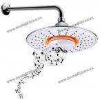 Waterproof Round WiFi Showerhead Speaker Music Player Bathroom
