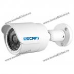 ESCAM Night Vision 2.0 Megapixel HD Network Mini Bullet Camera 1080P Full HDSupport iPhone / iPad / Android Phone Remote Control (WHITE)