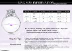 Stainless Steel Best Wedding Ring For Women Anniversary Cz Rings 2.5Ct Women Ring Wedding Bands (JewelOra Ri100590)