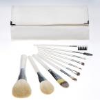 2014 NEW,10 PCS 10pcs Pro Cosmetic Brush set Make up Brushes Kit high quality white makeup brush set tools 