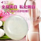 1pcs Natural Active Enzyme Crystal Whitening Soap Skin Areola Whitening Reducing Melanin Whitening Soap 