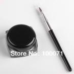 New 2014 Black Waterproof Eye Liner Eyeliner Gel Makeup Cosmetic + Brush Makeup Set#10709