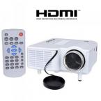 Portable Multimedia LED Projector Home Cinema Theater Support AV VGA USB SD HDMI