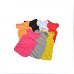 Pet Products Cotton Big Dog T-shirt New 2014 Dog Clothes for Dogs Large Dog Vest Pet Clothes Spring and Summer 8 Colors 1PCS/LOT