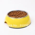 Pet Products 2014 NEW Dog Bowl Cat Water or Food Bowl Pet Bowl to Drink Eat Type Multi For Large Dogs Many Colors 1 PCS/LOT