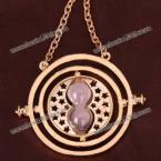 Delicate Jewely Time Turner 18K Necklace in Harry Potter - Gold