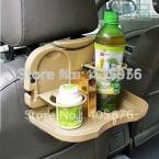 Car Seat Multi Tray mount Food table meal Desk Stand Drink Cup Holder car back seat bracket, storage shelves