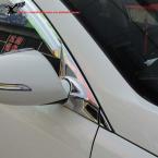 Хромированные накладки против царапин на передние окна для KIA Sportage R 2010 2011 2012 2013. (6 штук)