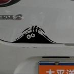 new reflective waterproof  fashion  funny  Peeking Monster  car stickers and decals 