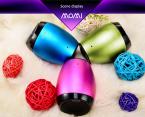 Momi M1 Universal Portable MIC Wireless Bluetooth Sound Speaker Built-in Lithium Battery with Hands-free Calls (PURPLE)