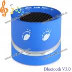 AN-B07 Pocket MIC Wireless Bluetooth Sound Speaker Built-in Lithium Battery with Hands-free Calls for Computer Cellphone (BLUE)