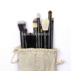Professional 12 pcs Makeup Brush kits tools Make up Toiletry Kit Wool Brand Cosmetics Brush Set with beige Environmental Case