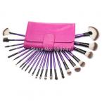 1 Set 24 Pcs Styling makeup Tools Super Soft High Quality Makeup Brushes Cosmetic brushes kits set With Rose Leather Bag