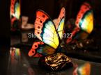  1Piece Tiffany Style Butterfly Accent Table Lamp Butterfly Lamp