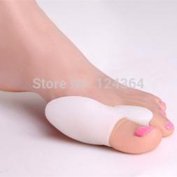 2pcs Soft Gel Toe Separators Stretchers Straighteners Alignment Bunion Pain Reliefping WholesaleHigh Quality