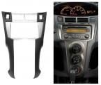 Double Din fascia for Toyota Yaris Vitz Platz Radio DVD Stereo Panel Dash Mounting Installation Trim Kit Frame Bezel