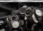 AGENTX AGX060 мужские водонепроницаемые часы с большим циферблатом, календариком и ремешком из нержавеющей стали.