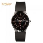 InTimes IT-2101 Unisex водонепроницаемые часы с японским механизмом, круглым циферблатом, календариком и силиконовым ремешком.