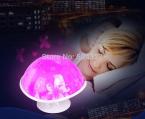  1Piece Moonlight Mushroom Multicolored Bedroom Light Projector Lamp