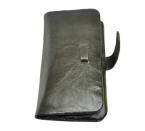 Hot selling crazy horse leather wallet men retro long money bag purse Male bi-fold wallets money clip,KZF410