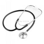 1pcs High Quality Pro Single Head EMT Stethoscope for Doctor Nurse Vet Medical Student Blood Black