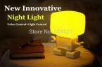  1Piece Motion Sensor Led Night Light for Bedroom LED Robot Lamp