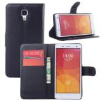 Case For Xiaomi 4,Luxury Wallet Stand Leather Case For Xiaomi 4 M4 Mi4 With Credit Card Holder Mobile Phone Case,1Pcs