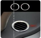 2pcs kit For Kia Sportage R plating interior refit outlet ABS Chrome trim accessories