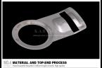 Stainless steel lamp headlight switch decoration sticker/ trim for Chevrolet Malibu Cruze Trax Opel Mokka REGAL Excelle GT/XT