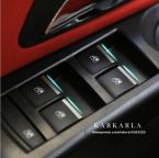 7pcs Window buttons Trim Cover Decoration For Chevrolet Cruze Sedan Hatchback Malibu TRAX Buick Excelle Opel Mokka ASTRA J
