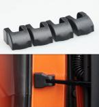 4PCS/Set Car styling Door Check Arm Protection Cover For Ford Focus 3 MK3 Ecosport Fiesta