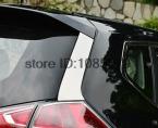 Accessories Stainless rear window Spoiler side cover trim fit for 2014 2015 nissan Rogue X-Trail 