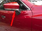 Accessories 2 pcs Chrome body side mirror cover trim for Mazda 6 ATENZA 2014 2015 