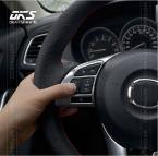 Accessories 2PC FIT FOR 2014 MAZDA 6 ATENZA CHROME STEERING WHEEL PANEL COVER BADGE INSERT TRIM ACCENT