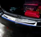 Accessories FIT FOR 2014 2015 TOYOTA COROLLA REAR BUMPER PROTECTOR STEP PANEL BOOT COVER SILL PLATE TRUNK TRIM