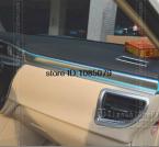 Accessories FIT FOR 2014 2015 TOYOTA COROLLA CENTRAL CONTROL CHROME TRIM COVER FRAME MOLDING SURROUND