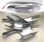 Accessories FIT FOR 2014 2015 TOYOTA COROLLA ALTIS CHROME DOOR HANDLE BOWL COVER CUP CAVITY TRIM INSERT MOLDING