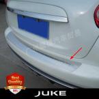 High Quality Stainless Steel Rear bumper foot plate fit for NISSAN JUKE 2010-2015 Auto back sill cover