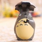 10CM Anime Cartoon Totoro with Umbrella PVC Action Figure Collectible Toy Doll Christmas Gifts 