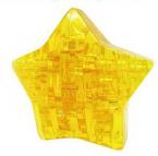 Mini Star Model Cube Jigsaw DIY 3D Puzzle Children Gift , Blue Pink Yellow Lovely Crystal Puzzle  Kids Toys 